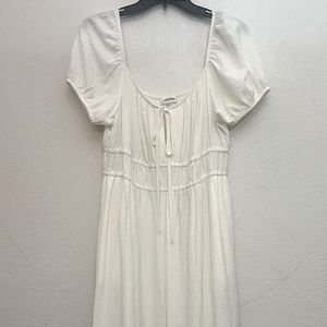 Calvin Klein Bohemian White Dress Sz 12